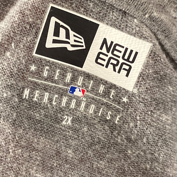 New Era Men's 2XL Gray Chicago Cubs MLB Baseball Double‎ Sided Graphic Tee Shirt - Picture 4 of 5